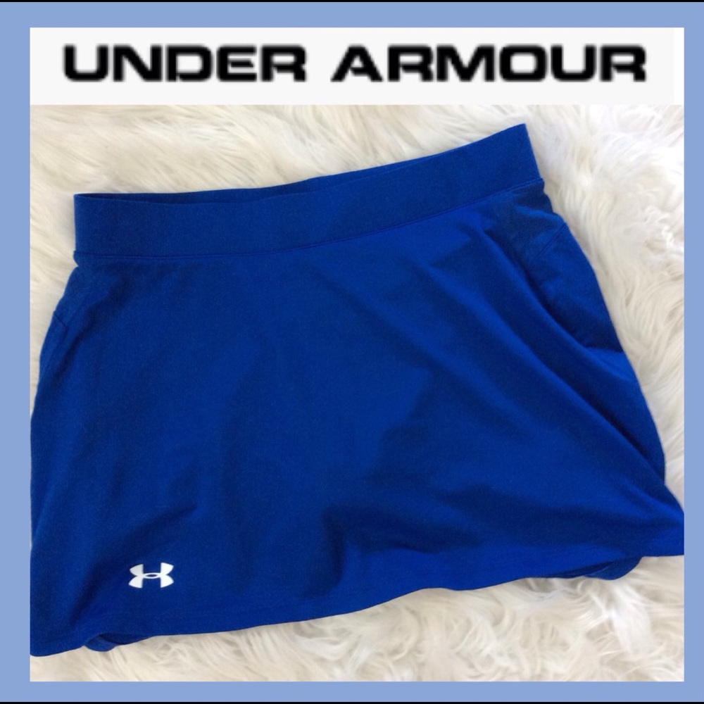 NWOT UA Royal Blue Heatgear Skirt